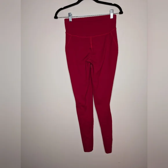 Lululemon Base Pace High-Rise Running Tight 28 Dark Red 6